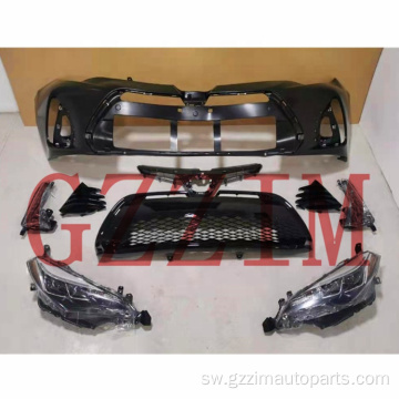 Corolla SE 2014 Kuboresha hadi 2019+ BodyKit